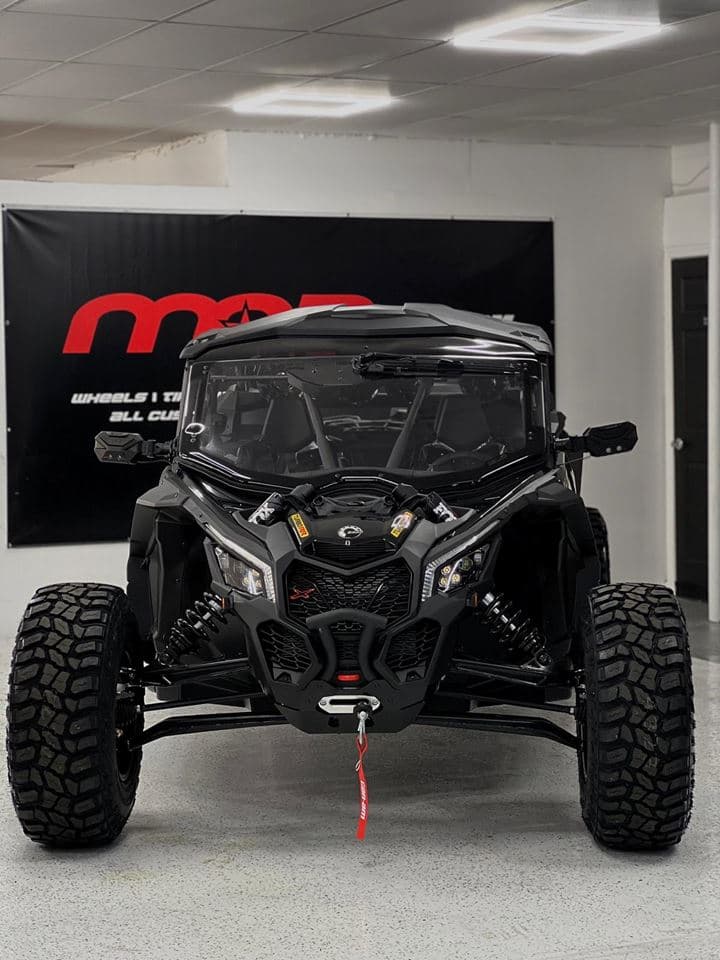 Can-Am Maverick X3 MAX — FOX shocks, front winch (Bespoke Custom Builds)